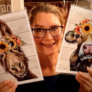 eläinprinttitaulut