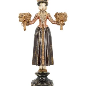 Kanirouva kynttilänjalka