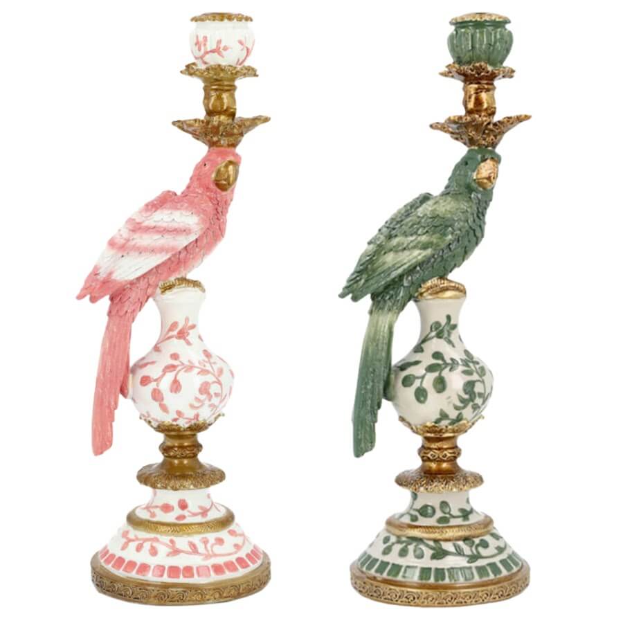 Papukaija-kynttilänjalka